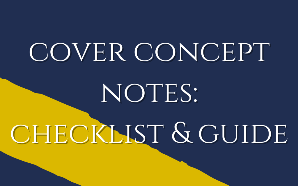 Cover Concept Notes: Checklist &&nbsp;Guide